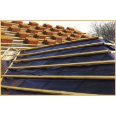 Черная пленка 30 мкм 0.7м*500м для мульчирования и строительства