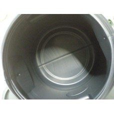 Бочка пластиковая 40 л техническая черная бидон широкая горловина