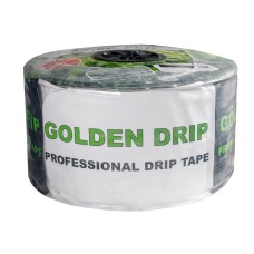 Капельная лента GOLDEN DRIP с плоским эмиттером шаг 15 см 1000м 8 mil