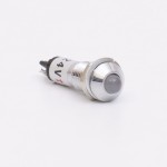 Светодиодный индикатор металлический AD22B-8 24v AС/DС, белый