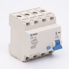 Выключатель дифференциальных токов ERD-63 4P 30мА 63А TAKEL