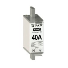 Плавка вставка предохранителя NT00С 40А TAKEL