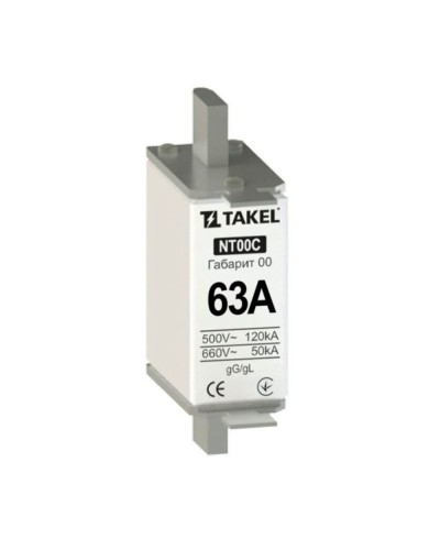Плавка предохранителя NT00С 63А TAKEL