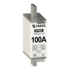 Плавка вставка предохранителя NT00С 100А TAKEL
