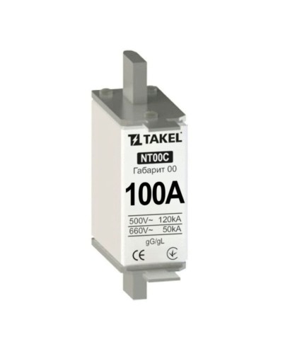 Плавка вставка запобіжника NT00С 100А TAKEL