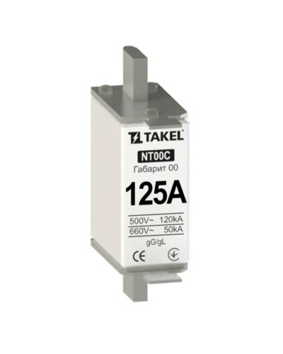 Плавка предохранителя NT00С 125А TAKEL