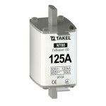 Плавка вставка предохранителя NT00 125А TAKEL