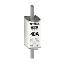 Плавка вставка предохранителя NT0 40А TAKEL