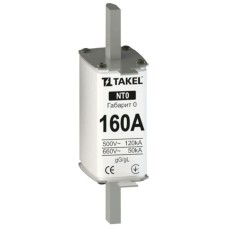 Плавка вставка предохранителя NT0 160А TAKEL