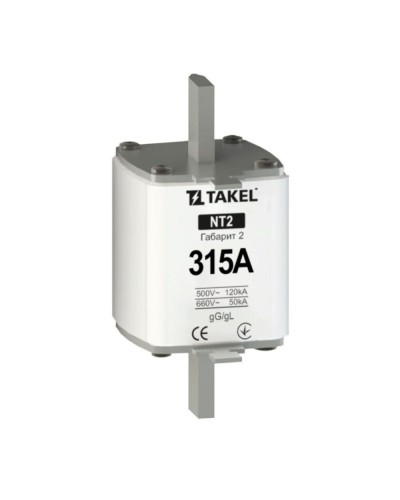 Плавка вставка предохранителя NT2 315А TAKEL