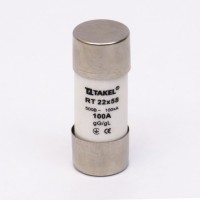 Плавка вставка запобіжника RT 22х58 100А TAKEL