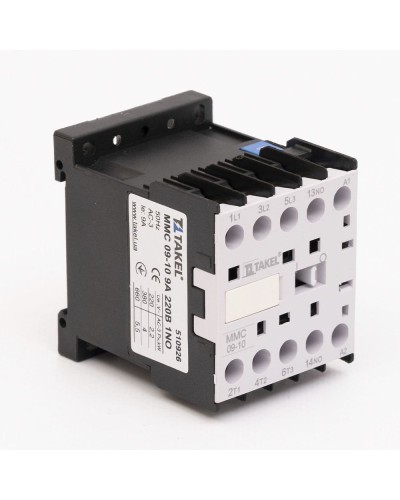 Контактор MMC 09-10 9А 220В 1NO TAKEL