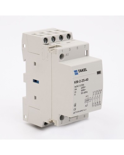 Контактор модульный КМ-2-25-40 25А 4НО