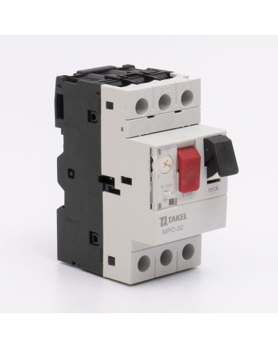 Вимикач автоматичний захисту двигуна MPC-32 6-10А TAKEL