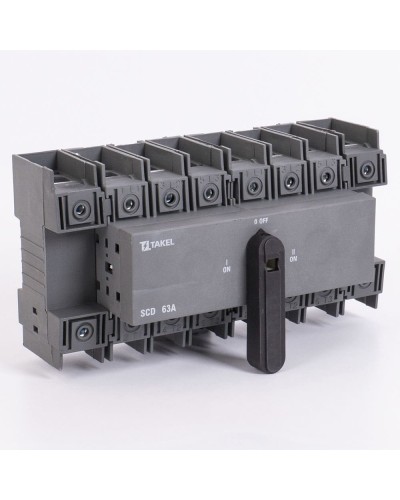 Переключатель нагрузки трехпозиционный SCD 8P 63A TAKEL