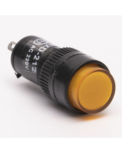 Светодиодный индикатор NXD 212 220v, желтый TAKEL