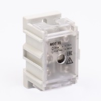 Клемник магістральний MDT-35 з кришкою (клемна колодка)