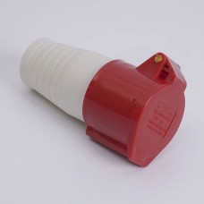 Розетка переносная 7214 16А 380В 3Р+Е IP44 LEE