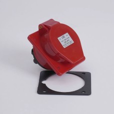 Розетка стационарная внутренняя 7414 16А 380В 3Р+Е IP44 LEE