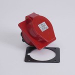 Розетка стационарная внутренняя 7415 16А 380В 3Р+N+Е IP44 LEE