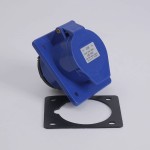 Розетка стационарная внутренняя 7423 32А 220В 2Р+Е IP44 LEE