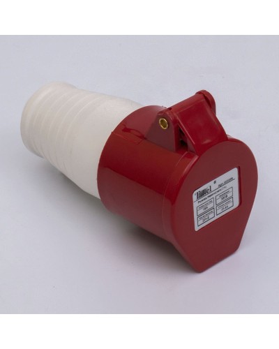 Розетка переносна 214 16А 380В 3Р+Е IP44 TAKEL