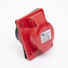 Розетка стационарная внутренняя 414 16А 380В 3Р+Е IP44 TAKEL