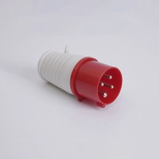 Вилка переносная 7014 16А 380В 3Р+Е IP44 LEE