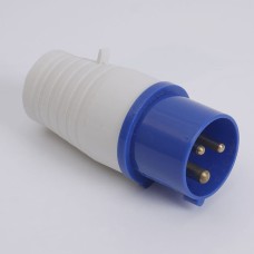 Вилка переносная 7023 32А 220В 2Р+Е IP44 LEE
