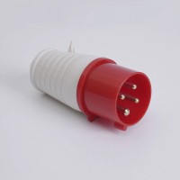 Вилка переносная 7024 32А 380В 3Р+Е IP44 LEE