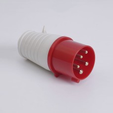 Вилка переносная 7025 32А 380В 3Р+N+Е IP44 LEE