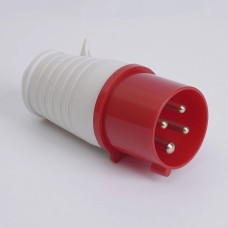 Вилка переносная 7034 63А 380В 3Р+Е IP67 LEE