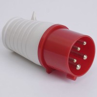 Вилка переносна 7045 125А 380В 3Р+N+Е IP67 LEE