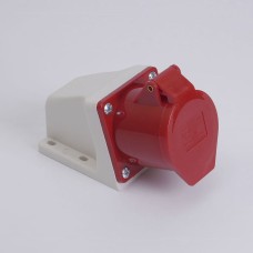 Розетка стационарная наружная 7114 16А 380В 3Р+Е IP44 LEE
