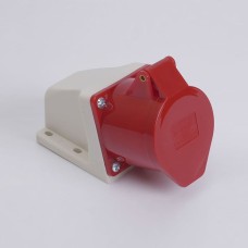 Розетка стационарная наружная 7115 16А 380В 3Р+N+Е IP44 LEE