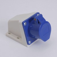 Розетка стаціонарна зовнішня 7123 32А 220В 2Р+Е IP44 LEE