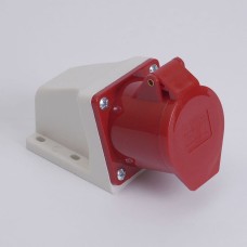 Розетка стационарная наружная 7124 32А 380В 3Р+Е IP44 LEE