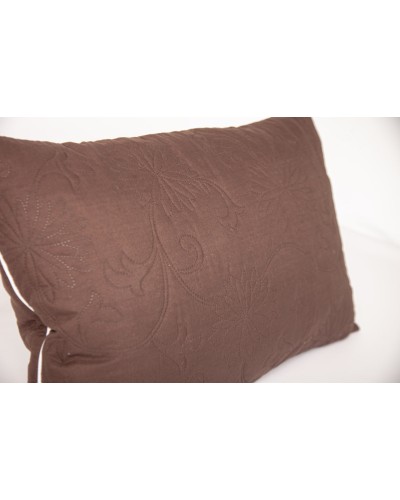 Подушка "SLEEPCOVER LIGHT" 50*70 см (650г) (microfiber) Коричневий