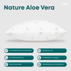 Подушка ПРИРОДА "MEMBRANA PRINT" ALOE VERA 70*70 см