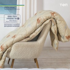 Одеяло "DREAM COLLECTION" CAMEL 200*210 см (microfiber)