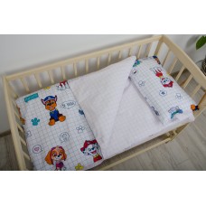 Комплект детского постельного белья "ТЕПИК" 1-3 года Друзья щенки
