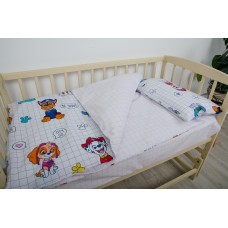 Комплект детского постельного белья "ТЕПИК" 1-3 года Друзья щенки