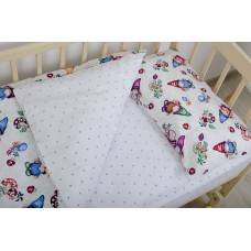 Комплект детского постельного белья "ТЕПИК" 1-3 года Приключения гномов