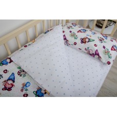 Комплект детского постельного белья "ТЕПИК" 1-3 года Приключения гномов