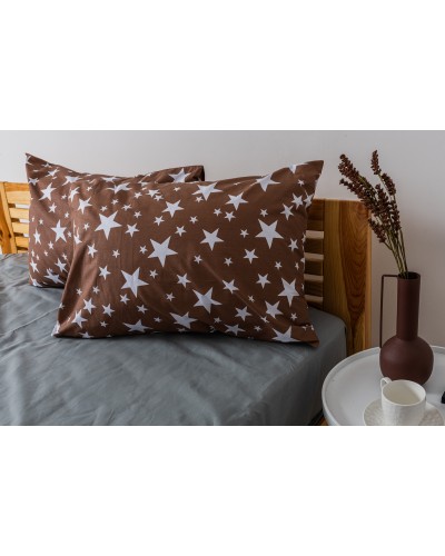 Комплект наволочок ТЕП 315 STAR BROWN, 50х70 см