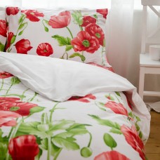 Комплект постельного белья ТЕП "RANFORCE" двуспальный (707 Маковый букет)