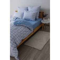 Комплект постельного белья "ТЕП" Blue Check, 70x70 семейный