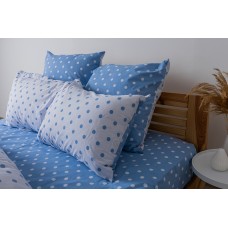 Комплект постельного белья ТЕП "Happy Sleep Light Blue Dots, 50x70 семейный