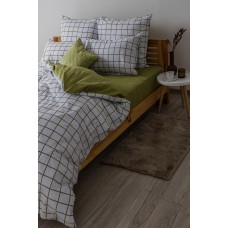 Комплект постельного белья ТЕП "Happy Sleep" Olive Check, 50x70 семейный