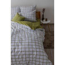 Комплект постельного белья ТЕП "Happy Sleep" Olive Check, 50x70 семейный